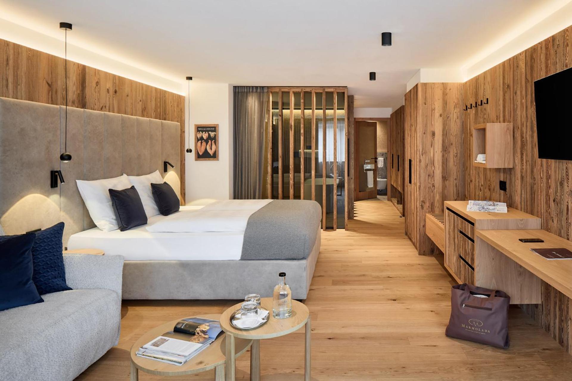 Hotel Marmolada Corvara In Badia Eksteriør bilde